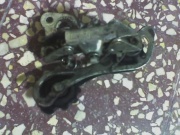 a régi, széthajtogatott váltó