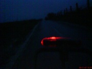 az út mögöttem...