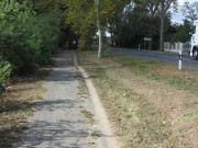 Biztos jel a kerékpárút használhatatlanságáról