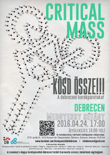 Kritikus idő, kritikus tömeg - Critical Mass Debrecen 2016