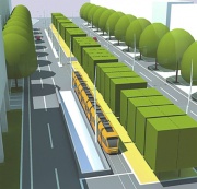 sávos látványterv